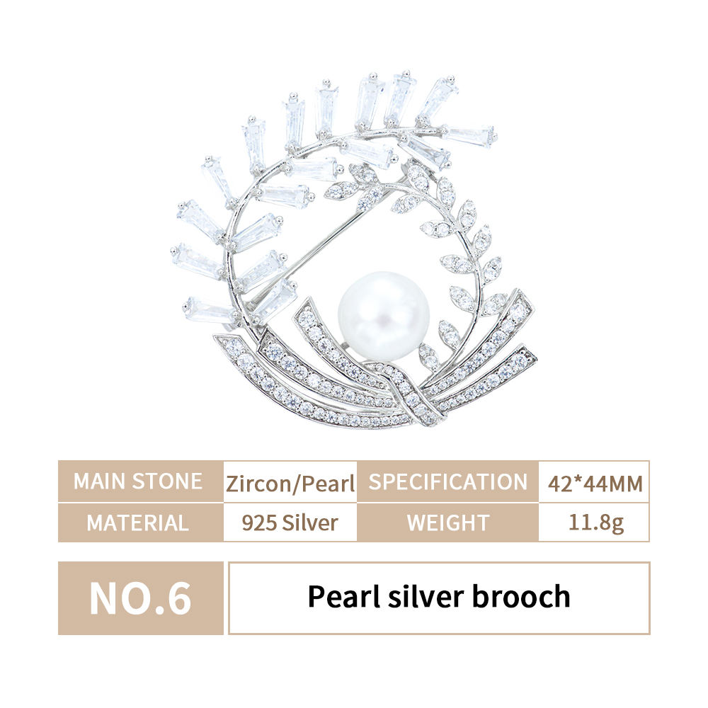 เข็มกลัดมุก