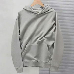 Sweat-shirt à capuche surdimensionné à manches longues en molleton épais de haute qualité personnalisé, design 3D, 450 grammes, pour l'hiver - Product Image 2