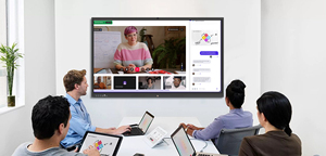 Hiseeview Android 11.0 4+32GB 20 Points Touch LCD 4K 65 Inch Interactive Flat Panel Digital Interactive Smart <b>Board</b> for Teaching - Product Image 2