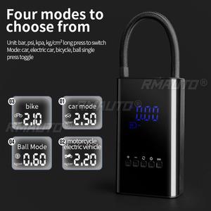 Inflador de Neumáticos Digital Portátil Inalámbrico para Auto, Mini Compresor de Aire de Mano de 12V - Product Image 6