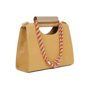 Sac à bandoulière en cuir PU pour femme, mini, personnalisé avec logo, accessoire de mode portable été/hiver, vente en gros - Product Image 3