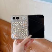 Casing Ponsel Mewah Berkilau Berlian Pelindung Penuh untuk iPhone 18 Duo Pro Max Plus