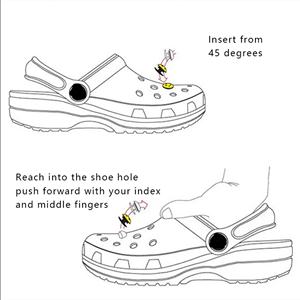 Décorations de chaussures Clog Shoe Charm, Breloques Clogk Grateful Dead, Boucles décoratives en PVC pour chaussures, Idéal pour un cadeau - Product Image 6