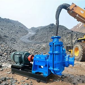 Pompe à boue horizontale de type Zj, en alliage haute teneur en chrome résistant à l'usure, pour le transport de sable, de charbon et de minerai de fer, pompe centrifuge à boue pour mines. - Product Image 1
