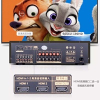 SAST 5.1 Kanal Ev Sinema Sistemi Güç Amplifikatörü Yüksek Güçlü Profesyonel Karaoke AV Amfisi KTV ve Ev Sineması için