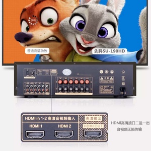Amplificateur de puissance <span class=keywords><strong>home</strong></span> cinéma 5.1 canaux SAST, amplificateur AV professionnel haute puissance pour karaoké et cinéma maison - Product Image 5