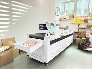 <span class=keywords><strong>Promotion</strong></span> prix réduit <span class=keywords><strong>imprimante</strong></span> directe à passage unique carton carton ventilateur de café tasse en papier Machine d'impression - Product Image 5