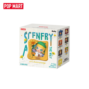 2026ต้นแบบ popmart Molly Scenery Rong The Way Series-ตู้เย็นแม่เหล็กกล่องปริศนาอนิเมะตกแต่งบ้าน - Product Image 6