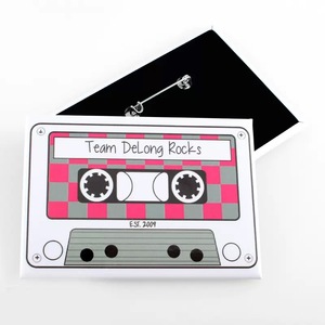 Evento magnético acrílico Flatback lindo esmalte Metal Pins divertido <span class=keywords><strong>Rotary</strong></span> Club nombre placa sombrero insignias para ropa estilo antiguo moderno - Product Image 2