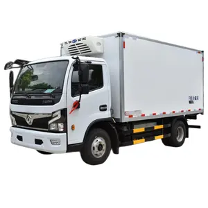 شاحنة بضائع الأطعمة الطازجة المبردة مع هيكل كهربائي من Dongfeng 4*2 بتخفيضات كبيرة