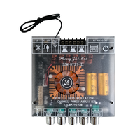 Module Bluetooth HT21-II 2.1 canaux avec puissance 160W+160W+220W, contrôle des basses/aigus, radio FM TWS, port d'extension USB et télécommande