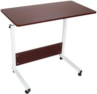 Table de lit relevable en gros, table d'appoint de canapé réglable, bureau portable pour ordinateur portable à hauteur réglable pour les distributeurs de meubles