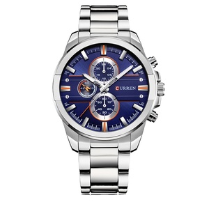 Orologio al Quarzo <span class=keywords><strong>di</strong></span> <span class=keywords><strong>Lusso</strong></span> CURREN 8274, Design Elegante e Casual per <span class=keywords><strong>Uomo</strong></span>, Orologio <span class=keywords><strong>da</strong></span> <span class=keywords><strong>Polso</strong></span> Business alla Moda - Product Image 1