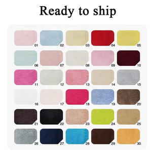 Manta de Microfibra de Felpa Azul Marino Súper Suave y Lujosa al por Mayor, Tejida, Lisa, para Festivales, para las Cuatro Estaciones, Anti-Pilling - Product Image 6