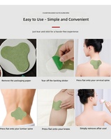 Patch Cervical Premium à l'Armoise OEM Marque Privée Faible MOQ Vente en Gros Fournisseur en Vrac Dropshipping Femmes Hommes Adultes Employés de Bureau