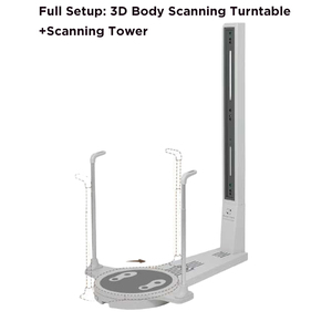 Plateau tournant ABS BIA rotatif à 360° pour scanner corporel 3D avec balance de haute précision OEM 60CM 8 électrodes - Product Image 6