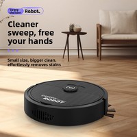 Robot aspirateur intelligent avec fonctions de balayage, d'aspiration et de lavage - Robot de nettoyage domestique entièrement automatique pour usage domestique