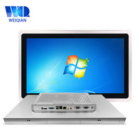 PC industriel à écran tactile IPS LED de 21,5 pouces WQ, Intel Core I5, étanche IP65, 8 Go de RAM, 32 Go/64 Go/128 Go de stockage, sortie VGA
