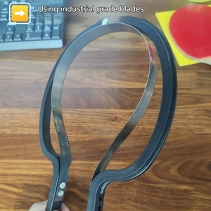 Machine à découper le caoutchouc de <span class=keywords><strong>tennis</strong></span> de table en acier inoxydable manuelle dédiée avec couteau de découpe universel authentique - Product Image 4