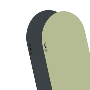 Colchoneta de yoga ovalada con logotipo personalizado, colchoneta de yoga para gimnasio en casa, colchoneta de yoga PU de goma natural - Product Image 4