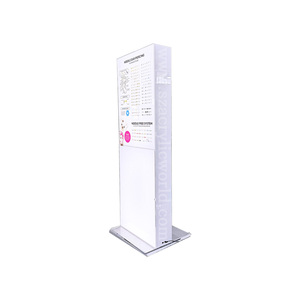 acrylic shelving for <b>floor</b> <b>accessories</b> modern acrylic <b>floor</b> display stand multi-tier acrylic display shelf - Product Image 6