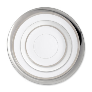 Boda de plata de lujo de placas de China de hueso conjuntos de vajilla <span class=keywords><strong>para</strong></span> el evento de alquiler - Product Image 2