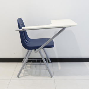 Silla <span class=keywords><strong>de</strong></span> Escritorio Estilo Americano para Aula Universitaria, Silla para Estudiantes con Tablero <span class=keywords><strong>de</strong></span> Escritura - Product Image 6