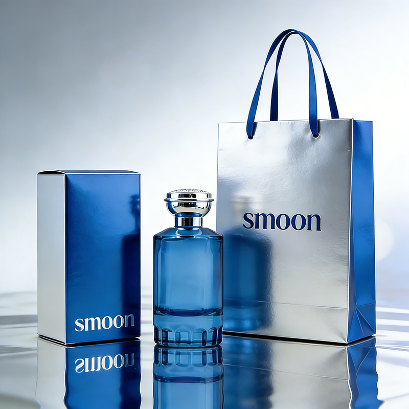 Minimalist Clear Glass Bottles with Matte