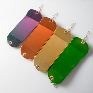 Pesca superiore da 12cm Kokanee Flash Board <span class=keywords><strong>salmone</strong></span> esca da 4.5 pollici Trolling lampeggiatori per la pesca nel torrente del lago del fiume - Product Image 6