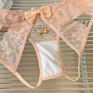 <span class=keywords><strong>Ropa</strong></span> <span class=keywords><strong>interior</strong></span> erótica sin entrepierna personalizada de fábrica X237 #, bragas de tiro bajo ahuecadas, bragas eróticas de encaje Sexy para aumentar el sexo, <span class=keywords><strong>Romance</strong></span> - Product Image 4