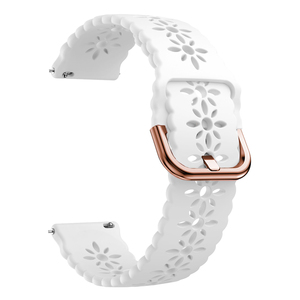 Correa de reloj de silicona de 20MM para reloj <span class=keywords><strong>GT</strong></span> 2/<span class=keywords><strong>3</strong></span>/<span class=keywords><strong>3</strong></span> <span class=keywords><strong>Pro</strong></span>, hebilla de pasador, diseño refinado, material transpirable, cómoda - Product Image 4