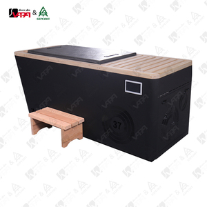 Vapasauna, venta directa de fábrica, bañera de agua fría de alta calidad con enfriador de acrílico de 1HP + terapia de hielo ALUHome Spa - Product Image 5