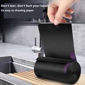 Tùy Chỉnh Thân Thiện Với Môi Đen Tái Chế Túi Rác, Heavy-Duty Nhựa Dây Kéo Túi Gravure In Ấn Biểu Tượng Tùy Chỉnh - Product Image 2