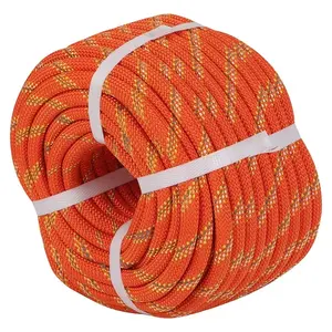 11mm Arborist Tree Climbing <span class=keywords><strong>Equipo</strong></span> de senderismo al aire libre Cuerda DE SEGURIDAD trenzada de fibra estática - Product Image 1