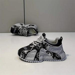 Zapatillas blancas de plataforma con tacón alto para mujer, estilo 2026, calzado deportivo casual con plataforma, mocasines bonitos y adorables de punta ancha. - Product Image 3