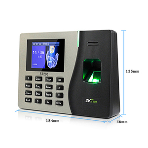 ZK vân tay thời gian tham gia hệ thống TCP/IP sinh trắc học nhân viên vân tay thời gian đồng hồ máy - Product Image 5