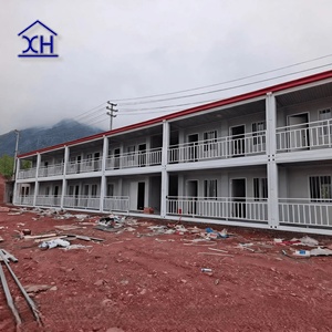 Xh 40ft Sang Trọng Hiện Đại Thép Đúc Sẵn Di Động Nhà Phẳng Gói Văn Phòng Xây Dựng Ngôi Nhà Nhỏ - Product Image 3