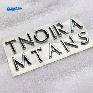 อุปกรณ์สติกเกอร์สำหรับ Aston Martin DB11 DBS VT สัญลักษณ์ V12 JY53-001B40-AA ป้ายเงิน V12ตัวอักษร - Product Image 2