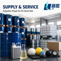Polyol polyéther PEP en provenance directe d'usine, matière première pour les boules de mousse acoustique