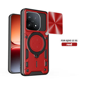 <span class=keywords><strong>Coque</strong></span> de téléphone antichoc Lichicase avec protection d'objectif à grand cercle pour IQOO 15R Z11 Turbo en TPU - Product Image 4