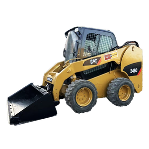 รถตักล้อยางขนาดเล็กมือสอง Caterpillar CAT 246C ได้รับการรับรองมาตรฐาน CE  รับน้ำหนักได้ 1 ตัน  เครื่องยนต์ Cummins  มีจำหน่ายทั่วโลก - Product Image 1
