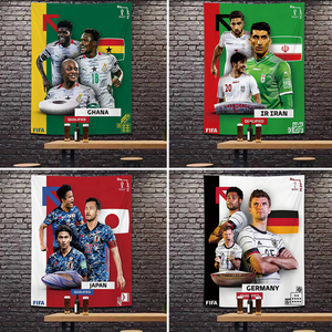 <span class=keywords><strong>Tapiz</strong></span> de estrella de fútbol para pared, decoración de Bar, dormitorio, estudio, <span class=keywords><strong>tapiz</strong></span> decorativo - Product Image 4