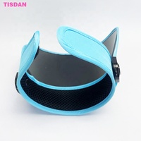 Casquette de visière de casque intégral avec logo personnalisé UPF UV réglable> 50 lentilles accessoires compatibles avec les sports de plein air pour le voyage et la fête quotidienne