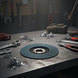 Disque à lamelles en zircone Ttake 115x22 mm, dos en fibre, grain 60, pour ponçage - Product Image 3