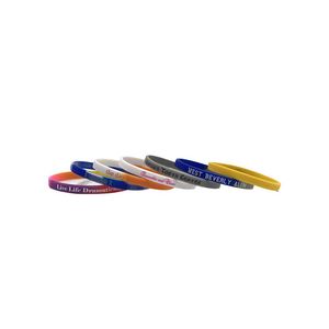 Pulseras de Silicona con Logotipo Personalizado por Serigrafía, Pulseras Resistentes para Eventos - Product Image 2
