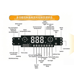 Unidad de <span class=keywords><strong>Aire</strong></span> <span class=keywords><strong>Acondicionado</strong></span> de Techo con Boquilla de Pulverización Esférica de 20kw, Eficiente, con Gran Cobertura de Viento, para Grandes Talleres Industriales - Product Image 3