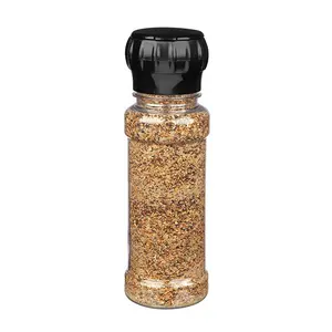 200Ml 6.75Oz Showroom Groothandel Commerciële Indian Grote Huisdier Peper Fles Zout Spice Grinder Shaker Mills