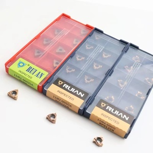 Inserts de coupe de tour CNC en forme de triangle <span class=keywords><strong>ISOA</strong></span>/11IR outils de tournage en carbure avec prise en charge de la personnalisation OEM - Product Image 1