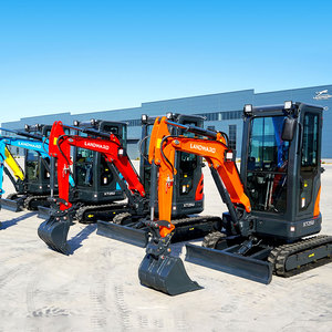 Mini <span class=keywords><strong>Excavadora</strong></span> CE Euro 5 de 2.5 Toneladas con Motor Yanmar, Orugas de Goma, Mini <span class=keywords><strong>Excavadora</strong></span> de 1 Tonelada para Construcción y Uso Agrícola, Fácil de Servir - Product Image 1
