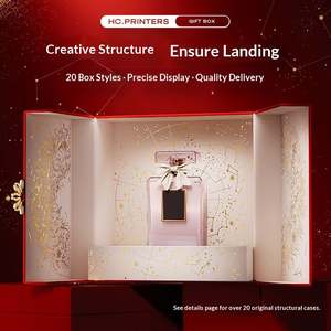 Caja de Regalo Rígida de Alta Gama para Joyería, con Papel Especial y Acabado en Bronce, para Empaque de Maquillaje y Cuidado de la Piel - Product Image 4